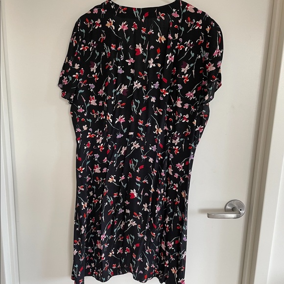 Madewell Black Floral Dress - Picture 11 of 12